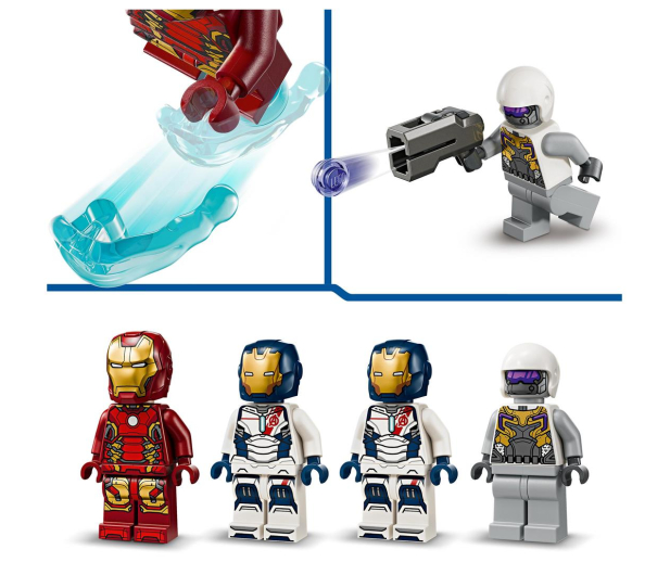 LEGO Marvel 76288 Iron Man i Iron Legion kontra żołnierz Hydry - 1266181 - zdjęcie 5